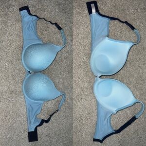 Cacique Sky Blue Floral Bra